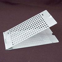 Braille Slate- 9 Line, 21 Cell, Pins Up - Aluminum