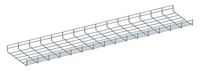 Quest Manufacturing Wire Mesh Cable Tray, 5' x 12"W x 2"H, Zinc (CT0512-03)