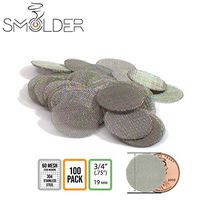 3/4 Inch Pipe Screens - Great Quality 304 Stainless Steel Wire Mesh Filters (100+ Pack)