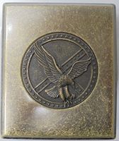 Eclipse BRONZE Cigarette case. Holds kings. Holds 20 cigarettes. 3102BP-4