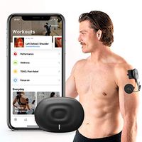 PowerDot 2.0 - Smart Electric Muscle Stimulator - Smart TENS Device - UNO Black - App Controlled Wireless Electrical Muscle Stimulator - Speed up Recovery, Improve Strength, Relieve Pain