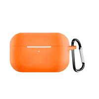 Graysky Soft Liquid Silicone Protective Cover Compatible with AirPods Pro 3rd Gen Charging Case 2019, Visible Front LED, Shock & Scratch Resistant Durable Cover with Anti-Lost Carabiner & Dust Plug