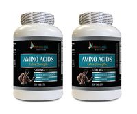 Workout Supplements for Men Weight Loss - Amino ACIDS Extra Strength 2200MG - l-arginine Complex - 2 Bottles 300 Tablets