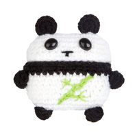 ErYao for for AirPods Pro Cute Case, Knitted Cartoon Animal Protective Skin Cover for AirPods Pro (Panda)