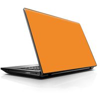 15 15.6 inch Laptop Notebook Skin vinyl Sticker Cover Decal Fits 13.3" 14" 15.6" 16" HP Lenovo Apple Mac Dell Compaq Asus Acer / Dark Orange