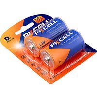 1.5v Alkaline Batteries aa AAA c d Count (d 2pcs/cardx1)