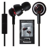 Panasonic RP-HJX6M-K in-Ear Monitor Headphones RPHJX6M Black