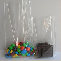 1000pcs 3" X 5" 1.5mil Crystal Clear Candy Cookie Cello Bag + Twist Ties