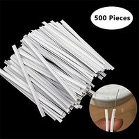 POLUL Mens T Shirts Nasal Bridge Strip Environmental DIY Accessories Strip, Iron, Bend Freely and Maintain Its Shape, Cut Any Length at Will.No Stress 500PC