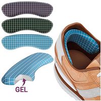 Heel Grips for Loose Shoes Gel Heel Cushion Inserts 12 Pcs Add Extra Volume Strong Adhesive