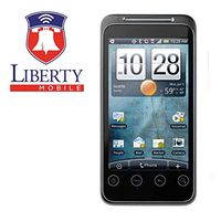 Liberty Mobile EVO Shift - Prepaid Phone Cellphone - Simple No Contract Plan Includes 5 Days of Service Unlimited Talk/Text/Data - Smartphone Cell Android with Minutes Included (Silver)