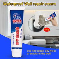 Weite Waterproof Wall Repair Cream, Magic White Latex Paint Wall Repairing Ointment Wall Cracks Broken Holes Repair Paste, Instant Repair, Quick-Dry