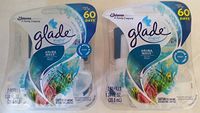 4 Glade Plugins Aruba Wave Fragrance Scented Oil Refills Scents 2 New Packs