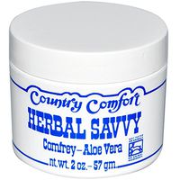 Herbal Savvy Salve - Comfrey Aloe, 2 Ounce