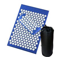 Xuan Yu Massage Bed of Nails, Original Acupressure Mat for Back/Body Pain Treatment, Relaxation, Mindfulness,Yoga Acupressure Mat Three Set (Color : A)