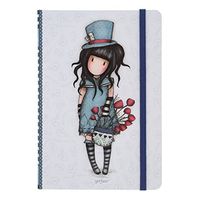 Santoro Gorjuss Hardcover Notebook The Hatter