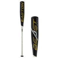 EASTON Beast Speed -10 (2 5/8") USA Youth Baseball Bat | 27 inch / 17 oz | 2019 | 1 Piece Aluminum | ATAC Alloy | Speed End Cap | Lizard Skin Grip