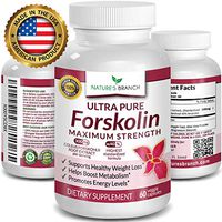 Premium 100% Ultra Pure Forskolin for Weight Loss Max Strength w/ 40% Standardized Coleus Forskohlii Root Extract Powder Belly Buster Supplement - Extreme Keto Advanced Boost Complex - 60 Diet Pills