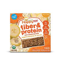 Happy Tot, Oat Bars, Organic Bananas & Carrots (box of 5)