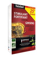 Naturland Organic Panax Ginseng Royal Jelly Acerola Propolis 20 Phials of 15ml