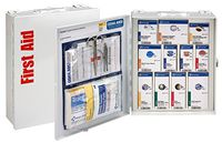 First Aid Only 90578 Medium Metal SmartCompliance First Aid Cabinet without Medications, White