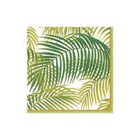 Caspari Under the Palms Paper Cocktail Napkins, 20 Per Package