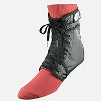 Swede-O Ankle Lok Support with Knit Tongue. Color: Black, Size: XL, Shoe Size; Men's 13-14, Women's