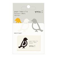 Midori Index Clip, Bird, 3 Color Assorted (43238006)