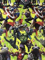 Christmas Wrapping (Bonus Jiggy Themed Writing Tool) Holiday Paper Gift Greetings 1 Roll Design Festive Avengers Infinity War