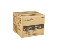 2UPC-C14 Media for The Sony SnapLab Photo Printer (400 Prints) - 4"x 6" Paper & Ink Ribbon kit for UP-CR10L, UP-CX1 and DNP DS-SL10.