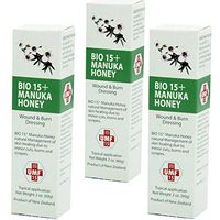 UMF 15+ Manuka Honey Wound and Burn Dressing (3 Tubes)