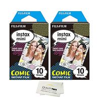 Fujifilm instax Mini 8 Instant Film 2-Pack Comic Design. (20 Prints)