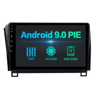 Dasaita Android 9.0 Car Audio Stereo GPS Navigation 10.2" Head Unit for Toyota Tundra 2007-2013 Sequoia 2008-2018 Bluetooth Car Radio Vehicle Music Video Player Multimedia Touchscreen Hexa Core 4G+64G