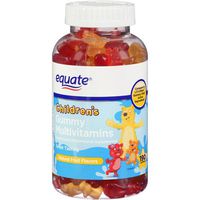 Children's Gummy Multivitamins, 190ct, By Equate, Compare to L'il Critters Gummy Vites by Equate