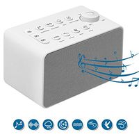 White Noise Machine, Plug in Or Battery Powered (Included), Sleep Therapy Speaker for Sleeping, Office Privacy, Relaxing
