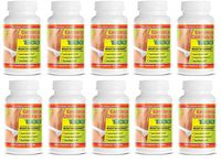 Garcinia Cambogia Extract 1300 60% HCA Weight Management Appetite Suppressant 60 Capsules Per Bottle 10 Bottles