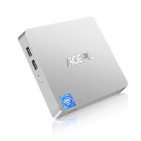 Mini PC,ACEPC T11 Windows 10 Pro(64-bit) Intel x5-Z8350 Fanless Mini Computer with HDMI/VGA Port,4K HD,4GB/64GB eMMC,2.4/5G WiFi,Gigabit Ethernet,Support 2.5-Inch SATA SSD/HDD,Auto Power On