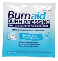 Burn Dressing, Sterile, White, PK4