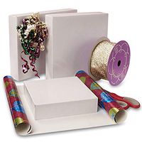 White Wholesale Gift Boxes 12" X 12" X 5 1/2" | Quantity: 25