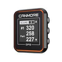 CANMORE H-300 Handheld Golf GPS - Essential Golf Course Data and Score Sheet - Minimalist & User Friendly - 38,000+ Free Courses Worldwide and Growing - 4ATM Waterproof - 1-Year Warranty (Orange)