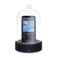 Luckies of London Ltd Jam Jar Portable Speaker - Wireless Speaker in a Glass Bell Jar - Bluetooth Speakers with 360 Degree Crystal Clear Sound - Easily Play Music and Answer Calls