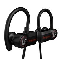 Bluetooth Headphones Waterproof IPX6, Bluetooth Sports Headsets Wireless Earbuds Sport, Richer Bass HiFi Stereo in-Ear Earphones w/Mic, Case, 7-9 Hrs Playback Noise Cancelling Headsets