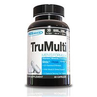 PEScience TruMulti Men's, Multivitamin with Premium Quality Vitamin C, D, Zinc for Immune & Stress Support, 90 Capsules