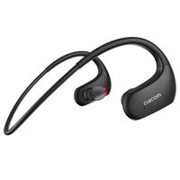 DACOM Wireless Earbuds Angellight Bluetooth 4.1 Mini in-Ear Earphones Stereo Bass Headset with Built-in HD Microphone and Portable Wireless Charging Case(Black)
