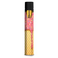 IT'S A SKIN Decal Vinyl Wrap Compatible with STIIIZY (TM) Premium Vaporizers Sticker Sleeve Cover/Ice Cream Cone Pink Sprinkles