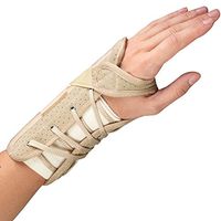 OTC Wrist Brace, Soft-Fit, Suede Finish, X-Small (Left Hand)