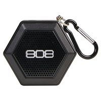 808 Audio HEX TETHER Portable Bluetooth Speaker - Black