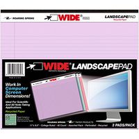 Roaring Spring Paper Company 74535 Landscape Pads 3Pk
