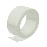 uxcell 29.5mm Flat Width 5M Long PVC Heat Shrinkable Tube Clear for 18650 Battery