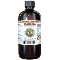 SLEEPALL - Alcohol-Free Hawaii Pharm Fast Acting Extra Strength Sleep Aid Natural Premium Quality Sleep Support Liquid Herbal Extract Helps Stay Asleep All Night & Wake up Feeling Refreshed! 32 fl.oz
